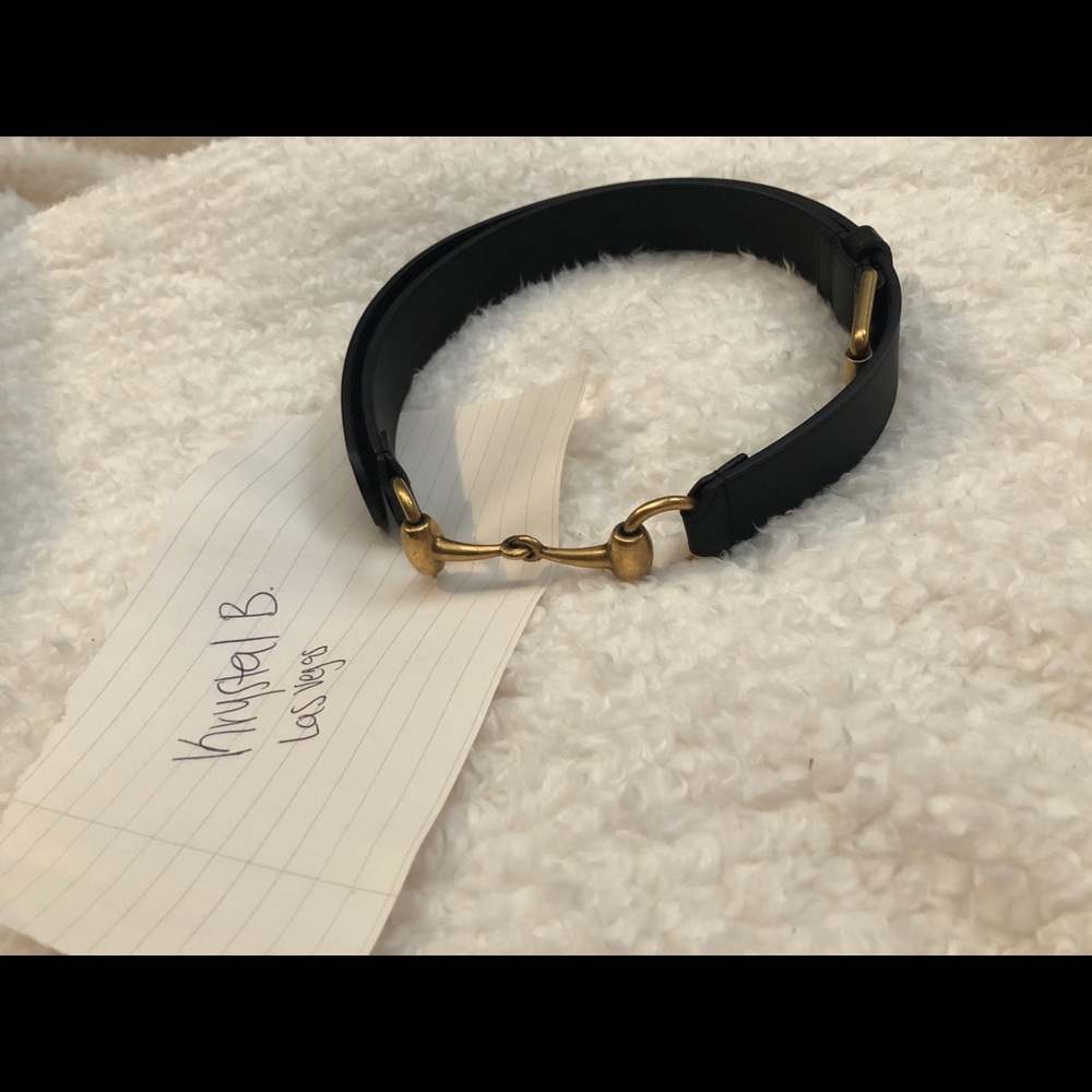 Gucci horsebit women’s 80 sz belt